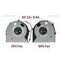 Ventilador Asus Gl703vm Gl703vd Fx503vm Cpu & Gpu V244